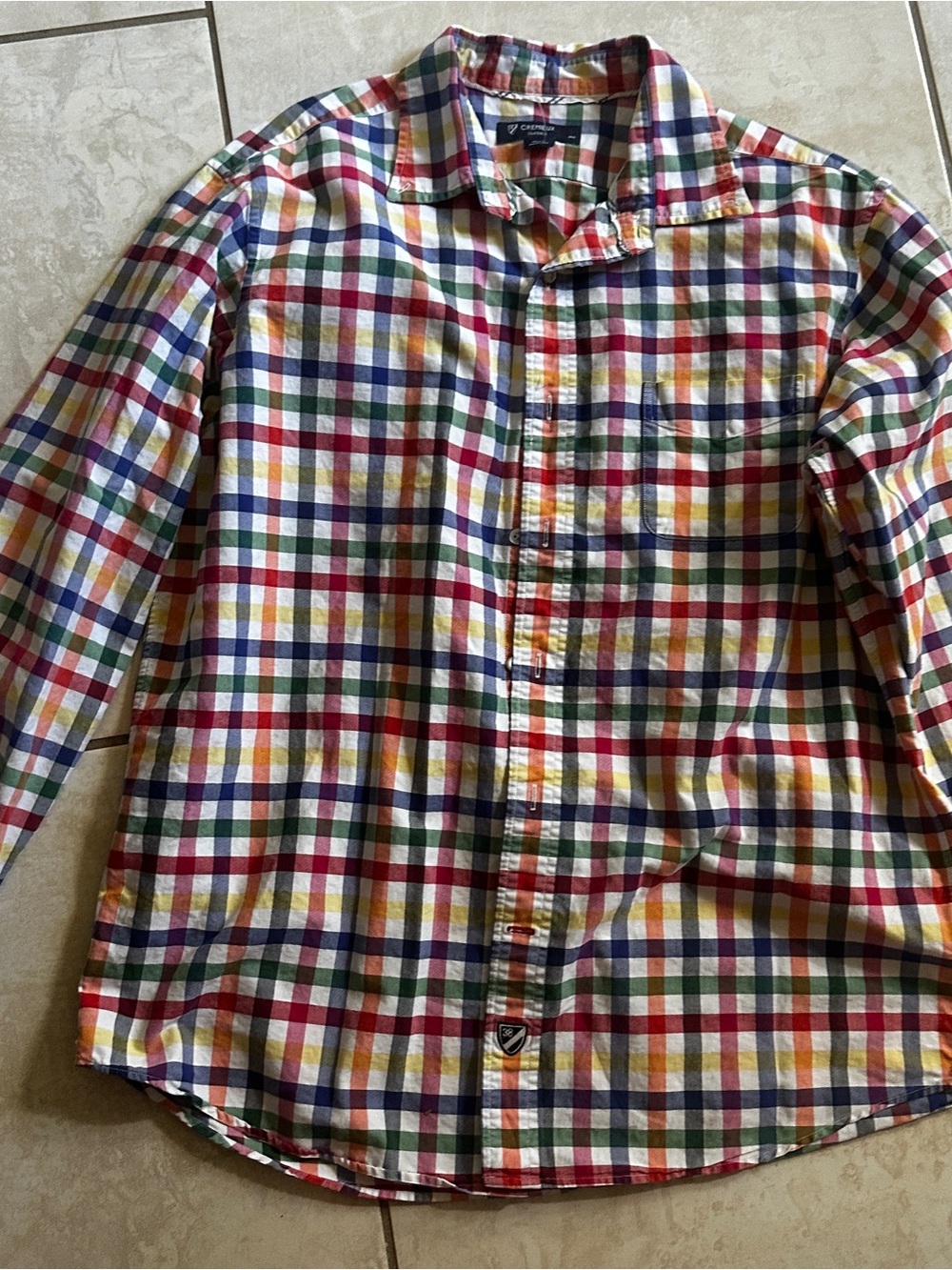 Daniel Cremieux Multicolor Plaid Button-Down Shirt